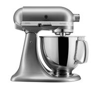 KitchenAid Artisan Robot Pâtissier 4,7L avec Bol 3L Gris argent