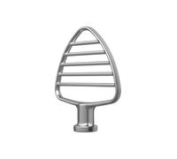 KitchenAid BATTEUR À PÂTISSERIE POUR ROBOTS PÂTISSIERS À TÊTE INCLINABLE DE TAILLE MOYENNE - ACIER INOXYDABLE 5KSMPB5SS