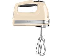 KitchenAid Batteur électrique 9 vitesses - Soft Start et écran LED - Mixeur cuisine avec fouets, fouet ballon, crochets pétrisseurs et pied mixeur - Moteur silencieux - 85 W - Cème