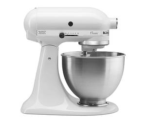 Kitchenaid Batteur KitchenAid Classic K45 5K45SSEWH, 275W. Capacité: 4.3L. Couleur: blanc., J400