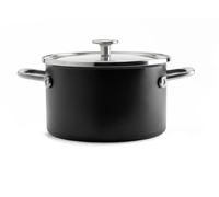 KitchenAid casserole noyau en acier émaillé noir mat - ø 20 cm / 3.7 litres