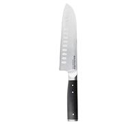 Kitchenaid Gourmet 18cm / 7 Inch Santoku Couteau de Cuisine, Acier Japonais à Haute Teneur en Carbone Tranchant
