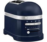 KitchenAid Grille pain pour 2 tranches - Artisan - 7 niveaus de brunnage et fonction décongélation - Vintage design - 2 Large fentes - Toaster avec porte-sandwich - Bleu encre