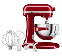 Batteur plantaire rouge imprial KitchenAid 5KSM55SXXEER avec bol relevable 5,2