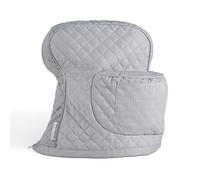 KitchenAid Housse de mixeur ajustée en coton, gris, 36,5 x 45,7 cm