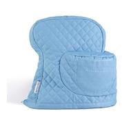 KITCHENAID Housse pour mixeur sur pied inclinable avec poche de rangement, matelassée, 100% coton, velours bleu, 36,6 x 45,7 x 25,4 cm