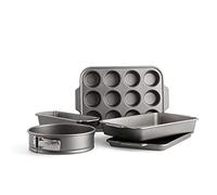 KitchenAid Lot de 5 moules anti-adhésifs gris