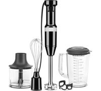 KitchenAid - Mixeur plongeant avec accessoires 5KHBV83 Noir