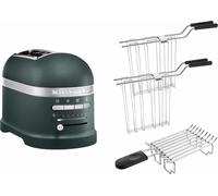 KitchenAid Paquet 2, Grille-pain 2 tranches Artisan 5KMT2204, Couleur:Pebbled Palm