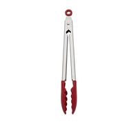 KitchenAid Pince en acier inoxydable à pointe en silicone One size Rouge