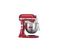 KitchenAid Professional - 325 W batteur sur socle 6.9 L, rouge, dix vitesses 40-200 tr/min, batteur pour gâteaux avec bol - comprend fouet, batteur plat et crochet pétrisseur - 5KSM7990XBER, CB576