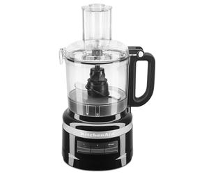 KitchenAid Robot Multifonction - Robot Cuisine avec bol étanche de 1,7 L - 2 vitesses et mode Impulsion - Accessoires résistant au lave-vaisselle - 250 W - Sans BPA - Noir onyx