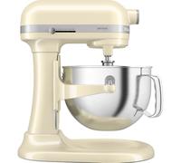 KitchenAid Robot Pâtissier - Artisan - Robot cuisine multifonctions à Bol relevable - Batteur avec 4 accessoires et bol en inox de 5,6 L - Crème