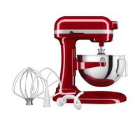 KitchenAid Robot pâtissier HEAVY DUTY 5KSM55SXXEER – Bol relevable 5,2 L – Rouge Empire