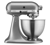 KitchenAid Robot pâtissier multifonction - Bol en acier 4,3L - Argent 5K45SSESL