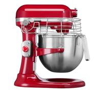 KitchenAid Robot Pâtissier Professionnel 6.9L Relevage Bol, Moteur Puissant, 11 Vitesses, Construction Tout Métal, Grande Capacité Pain & Pâtisserie, Rouge Empire