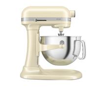 KitchenAid Robot Pâtissier - Artisan - Robot cuisine multifonctions à bol relevable - Batteur avec 4 accessoires et bol en inox de 5,6 L - Noir réglisse