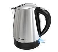 KitchenBoss Bouilloire Électrique Inox 1,7 L：Bouilloire 2100W, avec Filtre Amovible, Voyant Lumineux, Base 360° et Éteint Automatique