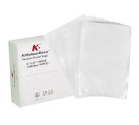 KitchenBoss Lot de 100 sacs sous vide pour aliments 20 x 30 cm