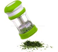 Kitchencc Moulin à herbes facile, Vert/Blanc