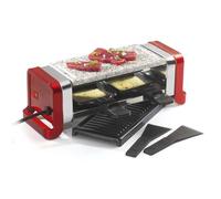 Appareil à raclette 2 personnes 350w rouge Kitchen Chef gr202-350r rouge G
