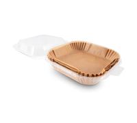 Moules Jetables Papier Cuisson Antiadhésif Pour Air Fryer 120 Pcs Kitchencook