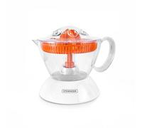 Presse Agrume électrique Blanc Firstpress De La Marque Kitchencook Transparent et orange