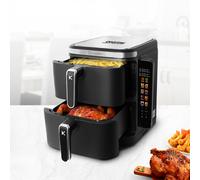 KITCHENCOOK AIRFLOW12_LED Friteuse sans huile verticale à double colonne avec 10 programmes préréglés - 12 L