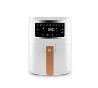 KitchenCook Friteuse sans huile Airmed4 4L – 8 programmes – Minuterie numérique – Blanc