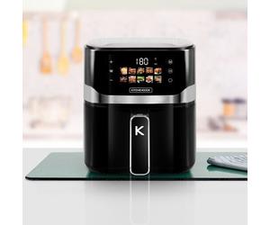 Kitchencook AIRMED55LED Unique 5,5 L Autonome 1400 W Friteuse d'air chaud Noir