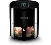KitchenCook Friteuse sans huile numérique modèle AIRMED6W 6,5 L avec hublot de visualisation