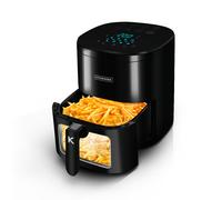 KITCHENCOOK AIRMED6W Friteuse sans huile numérique avec hublot de visualisation - 6,5 L