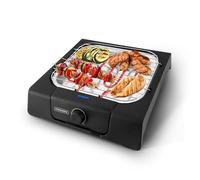 Kitchencook - Bbsquare - Barbecue De Table - 1250w - Thermostat Réglable - Format Compact