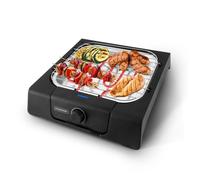 Kitchencook - Bbsquare - Barbecue De Table - 1250w - Thermostat Réglable - Format Compact