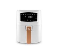 Friteuse Sans Huile De 4l Blanche Avec 8 Programmes Airmed4 White De Kitchencook