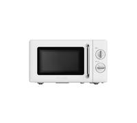 Kitchencook - Kmo20 Retro White - Micro-ondes 20l Rétro - 700w - Commandes Mécaniques