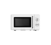 Kitchencook - Kmo20 Retro White - Micro-ondes 20l Rétro - 700w - Commandes Mécaniques