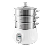 KitchenCook MULTI STEAM 9 - Cuiseur vapeur électrique en acier inoxydable
