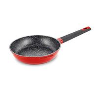 KITCHENCOOK Poêle TFI Elysée 24cm - Fonte d'Aluminium, Anti-Adhésif Effet Pierre, Tous Feux Dont Induction, Poignée Bakélite, Résistance 200°C