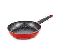 KITCHENCOOK Poêle TFI Elysée 26cm - Fonte d'Aluminium, Anti-Adhésif Effet Pierre, Tous Feux Dont Induction, Poignée Ergonomique Bakélite