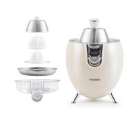 Kitchencook - Presse Agrume électrique 550ml - 2 Cônes De Pressages - Bras Articulé - Bec Verseur - Filtre Acier Inoxydable