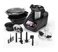Kitchencook - Robot Cuiseur Multifonction Connecté 3l - Ecran Tactile - 12 Vitesses - 1000 Recettes Intégrées - Balance Intégrée