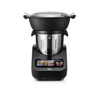 Kitchencook - Robot Cuiseur Multifonction Connecté 3l - Ecran Tactile - 12 Vitesses - 1000 Recettes Intégrées - Balance Intégrée
