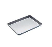 KitchenCraft Boîte à pâtisserie / rôtissoire antiadhésive, 33 x 24 cm (13" x 9.5"), gris
