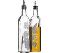 KitchenCraft Bouteilles italiennes en verre pour huile et vinaigre 0,5l, 2 pièces