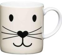 Kitchencraft Cat Face Tasse à café, Porcelaine, Multicolore, 7 x 4 x 7 cm