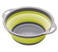 Kitchencraft Colourworks Passoire Pliable, Verte, 24cm, Green
