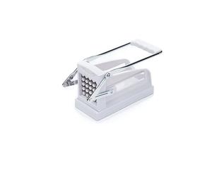 KitchenCraft Déchiqueteuse De Pommes De Terre, Coupe-Copeaux Professionnel, Plastique Et Acier Inoxydable, 23,5 X 10,5 X 12 cm, Blanc