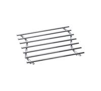 KitchenCraft - Dessous de Plat Robuste en Métal avec Finition Plaquée Chrome, 27 x 20 cm