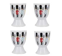 KitchenCraft Ensemble de 4 Coquetiers en céramique fantaisie